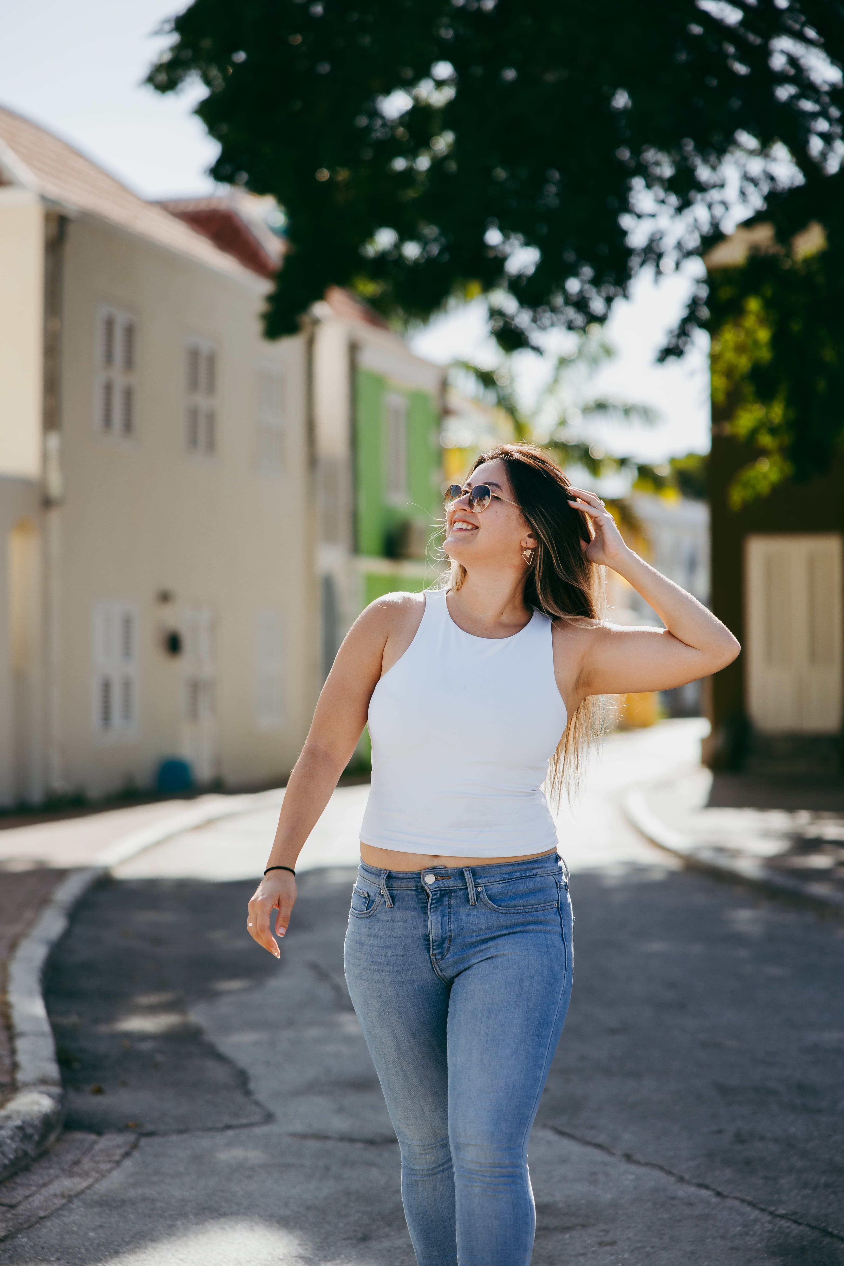 Walking through Otrobanda Curacao