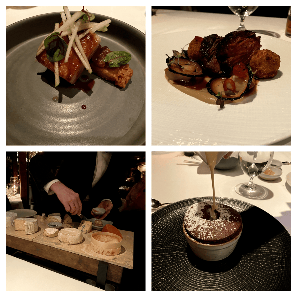 Dinner from the White Barn Inn Restaurant
