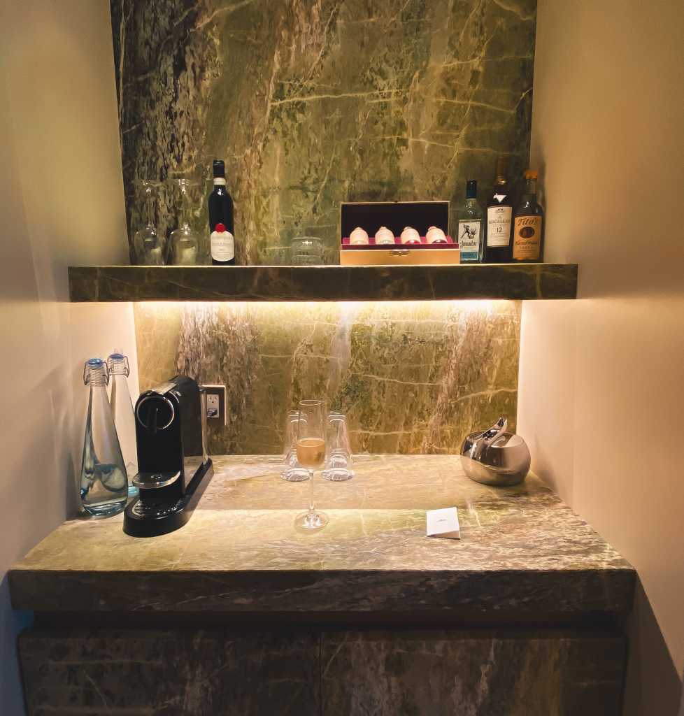 Four Seasons at the Surf Club Oceanfront Room Minibar