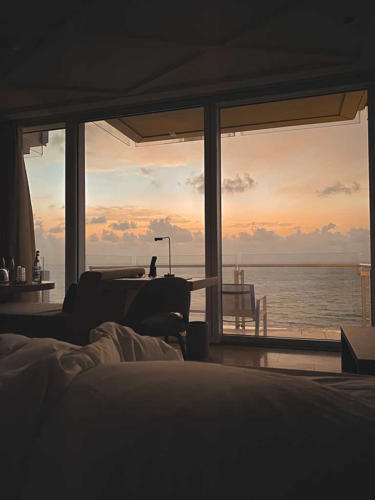 Four Seasons at the Surf Club Oceanfront Room Sunrise views