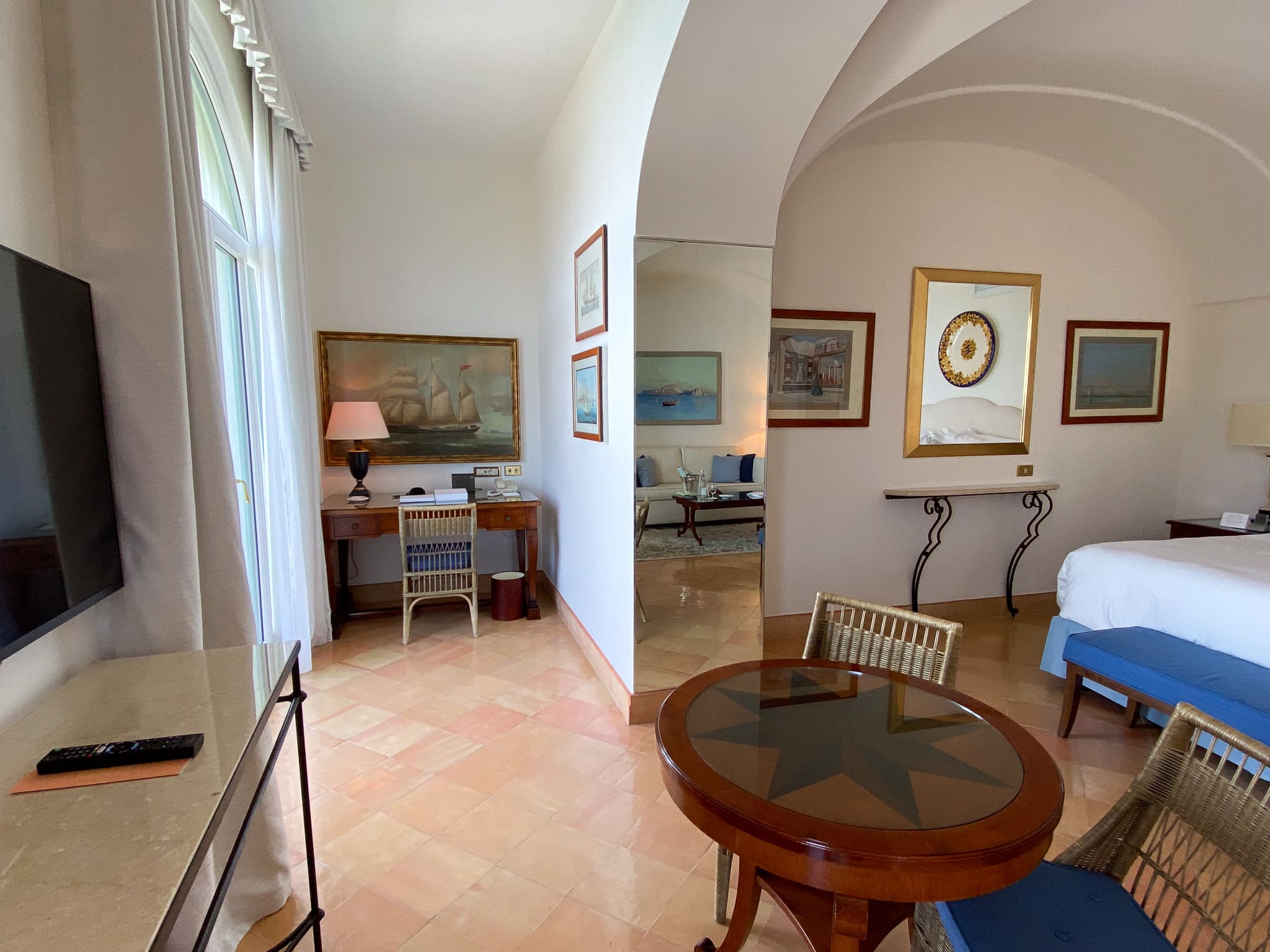 Belmond Caruso Deluxe Sea View Junior Suite with Balcony