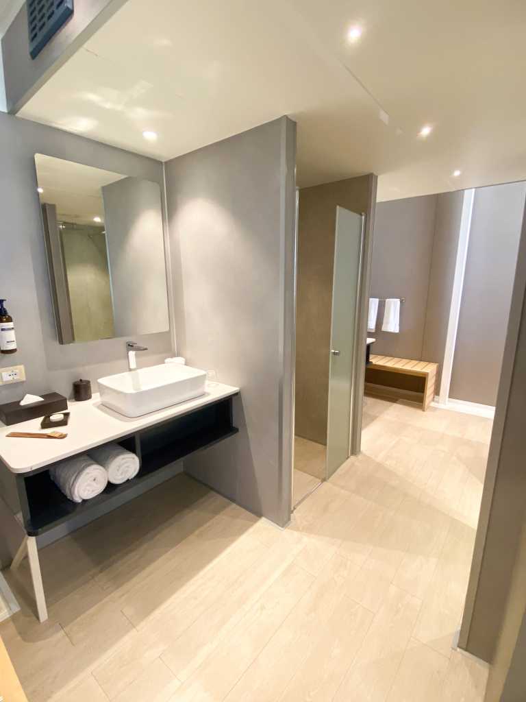 Dreams Curacao Il Mare Pods Bungalows Bathroom