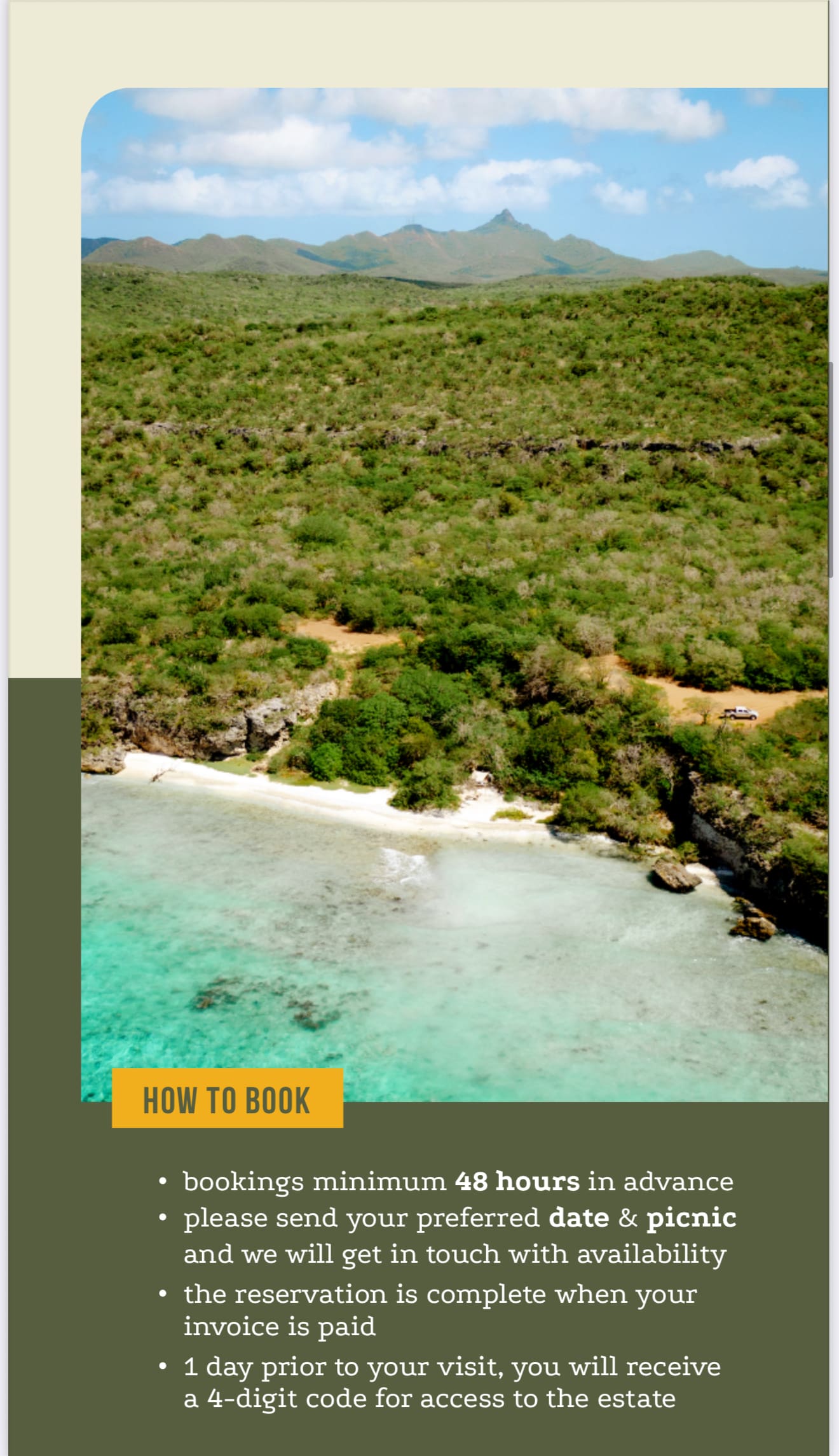 Landhuis San Nicolas Private Beach Experience Curacao
