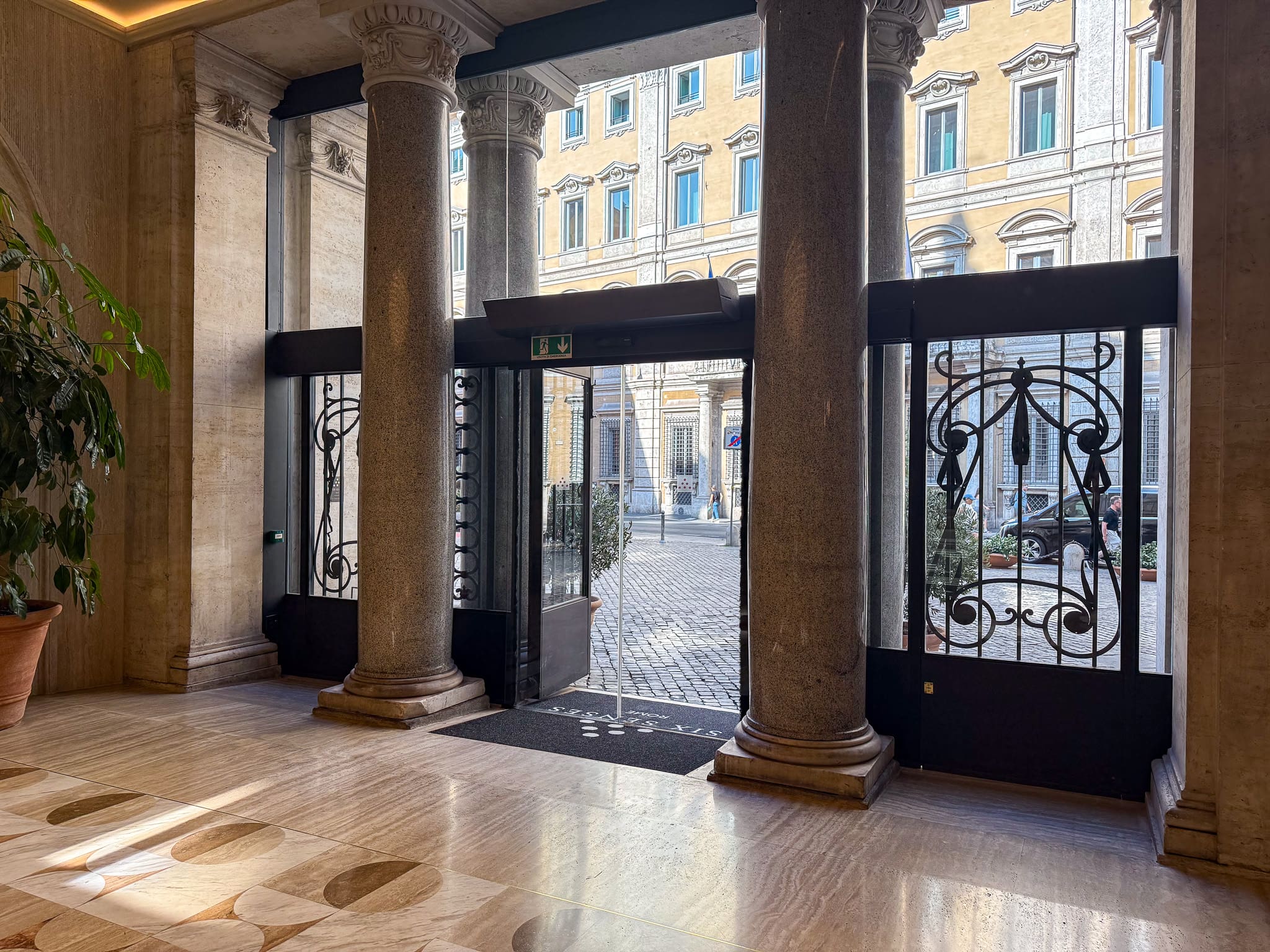 Six Senses Rome lobby